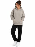 Temps Brazil Hoodie – Stone Grey