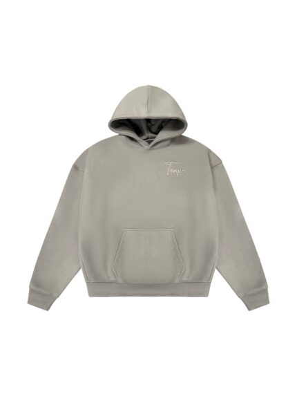 Temps Brazil Hoodie – Stone Grey