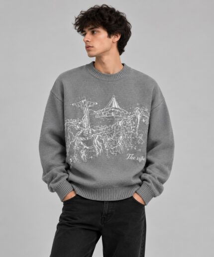 Temps Brazil Sweater – Grey