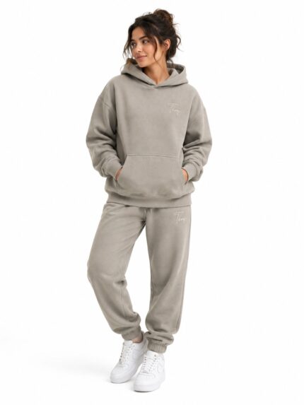 Temps Brazil Tracksuite – Stone Grey
