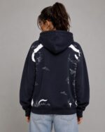 Temps Brazil Unisex Streetwear Hoodie-Black