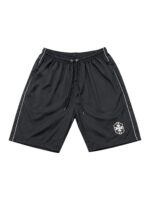 Temps Brazil windbreaker shorts-Black