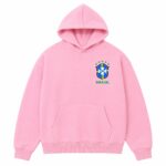 Temps CBF brazil Hoddie -Pink