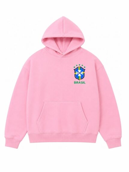 Temps CBF brazil Hoddie -Pink