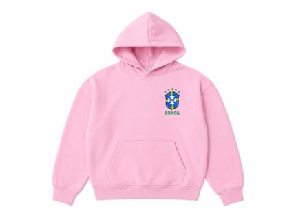 Temps CBF brazil Hoddie -Pink