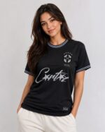 Corteiz x Brazil CBF Tshirt - Black