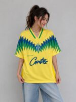 Corteiz x Brazil Tshirt - Yellow