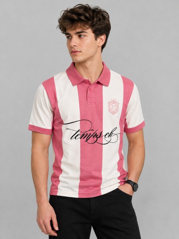 Temps Brazil T-Shirt-Pink polo